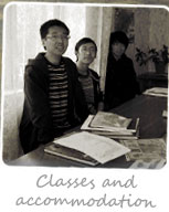 Classes and accommodation 